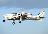 G-FITZ @ EGBO - Cessna 335 (Halfpenny Green) - by Robert Beaver