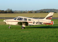 G-BTNE @ EGBO - Piper PA-28-161 Warrior II (Halfpenny Green) - by Robert Beaver