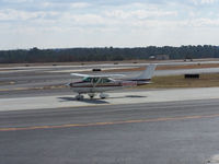 N837GA @ PDK - That's the real tail numbers!  Rather tacky looking! - by Michael Martin