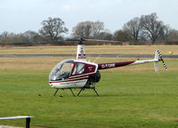 G-TGRE @ EGBO - Robinson R22 Alpha (Halfpenny Green) - by Robert Beaver