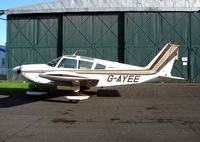 G-AYEE @ EGBO - Piper PA-28-180E Cherokee - by Robert Beaver