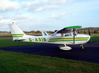 G-ASIB @ EGBO - Cessna F.172D - by Robert Beaver