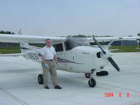 N860SA @ PHN - Cessna 8-6-0-Sierra-Alpha at Port Huron, MI - by Skipper Steffens