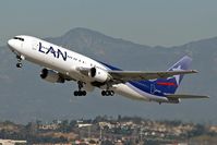 CC-CCZ @ LAX - LAN Airlines 767-300 departing RWY 25R on a clear December day. - by Dean Heald