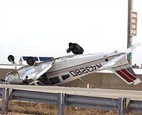 N43280 - Plane Crashed today during emergency landing - by WBBM TV