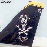 163217 @ NKT - Not exactly nose art, but the Jolly Rogers' Anniversary Scheme is reason enough - by Paul Perry
