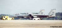 84-0008 @ NKT - Demo Eagles from the 1st Fighter Wing awaiting their push time - by Paul Perry