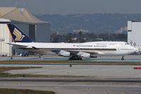 9V-SMV @ LAX - Singapore Airlines 9V-SMV taxiing to gate after arriving at the North Complex. - by Dean Heald