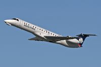 XA-GLI @ LAX - Aerolitoral XA-GLI (formerly N973RP, prior to export to Mexico) - Embraer EMB-145MP - departing LAX RWY 25R. - by Dean Heald