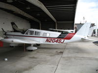 N204SJ @ CCB - Stuart M. Davis Inc. 1972 Piper PA-32-400 at Upland, CA - by Steve Nation