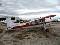 N1591F @ L65 - 1966 Cessna 185E at Perris Valley, CA - by Steve Nation