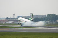 B-16108 @ BRU - touch down of Eva Air Cargo on rnw 25R - by Daniel Vanderauwera