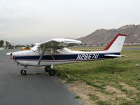 N2857U @ RIR - 1963 Cessna 172D at Flabob Airport (Riverside, CA) just before the storm! - by Steve Nation