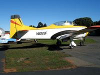N105SF @ 2O3 - Pacific union College North American T-28B (BuAer 138341)at Parrett Field (Angwin), CA - by Steve Nation