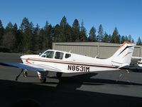 N8531M @ 2O3 - Reed Brothers 1963 Beech 35-B33 Debonaire at Parrett Field (Angwin), CA - by Steve Nation