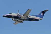 N250YV @ LAX - United Express N250YV departing LAX RWY 25R as Skywest SKW6044 destined for McClellan Palomar Aiport (KCRQ). - by Dean Heald