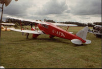 G-AEDU @ WOBURN - De Havilland Dragonfly - by John Davidson