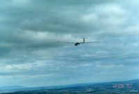 N116X - This was my last flight in X6 before I sold it. My dad was on the ridge taking pictures as I flying by. What a nice sailplane. I was very sorry to have to sell it.