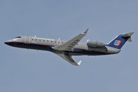 N905SW @ LAX - United Express N905SW (2000 Bombardier Inc CL-600-2B19 (CRJ-200)) departing LAX RWY 25R enroute to Albuquerque, New Mexico (KABQ) as Skywest FLT 6574. - by Dean Heald