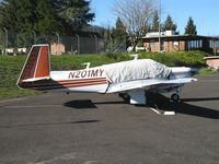 N201MY @ UKI - 1977 Mooney M20Jat Ukiah, CA - by Steve Nation