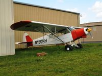 N150NH @ 0Q9 - 1983 Piper PA-18-150 (ex IDF #130) at Sonoma Airpark, CA - by Steve Nation