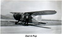 N36734 @ CBE - This was my Dad's plane when I was growing up.(pictured is Vernon Browning and my Grandfather Corbett Browning) - by unknown