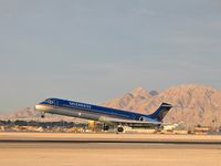 UNKNOWN @ LAS - Midwest Airlines & Frenchman's Mountain - by SkyNevada