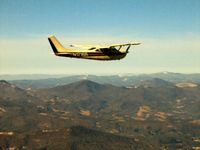 N1716R - Plane over the mounains of NC near Boone, NC - by Bill Moore