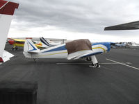 N3852K @ HWD - 1955 Globe GC-1B at stormy Hayward Air Terminal, CA - by Steve Nation