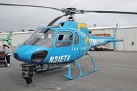 N315TV @ SMO - Los Angeles television station channel 5 - KTLA News - helicopter on display at Santa Monica Municipal Airport (KSMO). - by Dean Heald