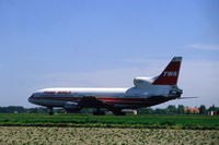 N81025 @ AMS - TWA Lockheed triStar at Schiphol airport. - by Henk van Capelle