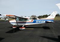 N1416M @ AUN - 1975 Cessna 182P at Auburn Municipal Airport, CA - by Steve Nation