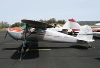 N76284 @ AUN - 1946 Cessna 120 at Auburn Municipal Airport, CA - by Steve Nation