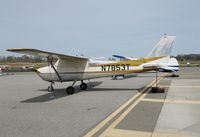 N7853T @ AUN - Scruffy looking 1960 Cessna 172A with cover at Auburn Municipal Airport, CA - by Steve Nation