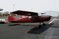 N2238D @ AUN - sharp paint job on 1952 Cessna 170B at Auburn Municipal Airport, CA - by Steve Nation