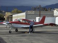 N8798E @ SZP - 1976 Piper PA-28R-200 ARROW II, Lycoming O&VO-360 200 Hp, refueling - by Doug Robertson