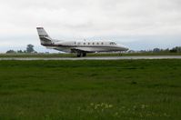 N681QS @ APC - Leaving empty @ Napa County Airport, CA - by Steve Nation