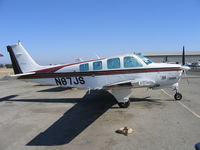 N87JS @ E16 - summer sun at South County Airport, San Martin, CA - by Steve Nation