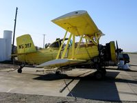 N5397 @ 13CL - Dixon Aviation 1973 Grumman G-164A as sprayer @ Maine-Prairie Airport (Hwy 113), Dixon, CA.  Sustained substantial damage on 2006-03-30 when pilot lost power, gear struck ground and airplane nosed over while attempting to fly under wires on take-off from