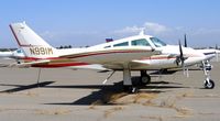 N991M @ O15 - 1962 Cessna 310H @ Turlock Municipal Airport, CA - by Steve Nation