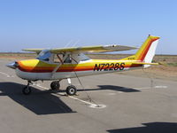 N7228S @ 3O1 - Dual reistrations on 1967 Cessna 150H @ Gustine Municipal Airport, CA - by Steve Nation