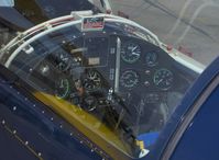 N80AS @ SZP - 1992 Pitts Aerobatics S-2B, Lycoming AEIO-540, rear cockpit panel - by Doug Robertson