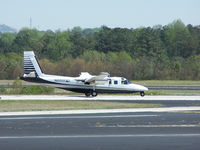N690GG @ PDK - Landing PDK headed to Mercury Air Center - by Michael Martin
