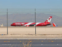 N908AW @ KLAS - America West Airlines - 'Arizona Cardinals' / 1989 Boeing 757-2G7 - N908AW