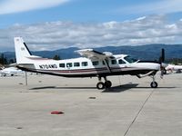 N704MD @ WVI - AVN Air 2004 Cessna 208B in late afternoon sun @ Watsonville Municipal Airport, CA - by Steve Nation