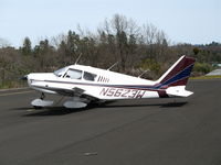 N5623W @ PVF - 1962 Piper PA-28-160 @ sunny and cool Placerville Airport, CA - by Steve Nation