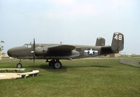 N37L @ AZO - In front of the Kalamazoo Air Zoo before restoration