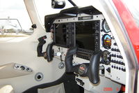 N312TN @ KLAL - The Garmin G1000 Avionics Diplay Suite in the all-new Mooney Acclaim - by Alex Melia