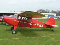 G-ARNK @ EGCL - Piper PA-22 converted as taildragger - by Simon Palmer