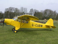 G-CUBW @ EGCL - Wag-Aero Cuby (I thought it was a Super Cub!) - by Simon Palmer